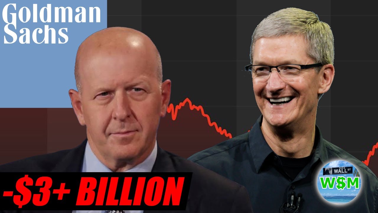 Goldman Sachs потерял 3 миллиарда долларов из-за унизительной катастрофы с Apple Card
