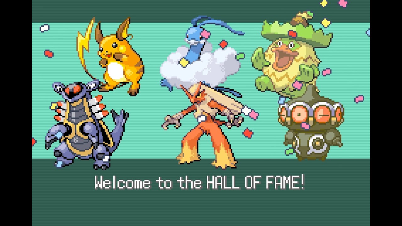 Pokemon Emerald - Elite 4 + Champion fight