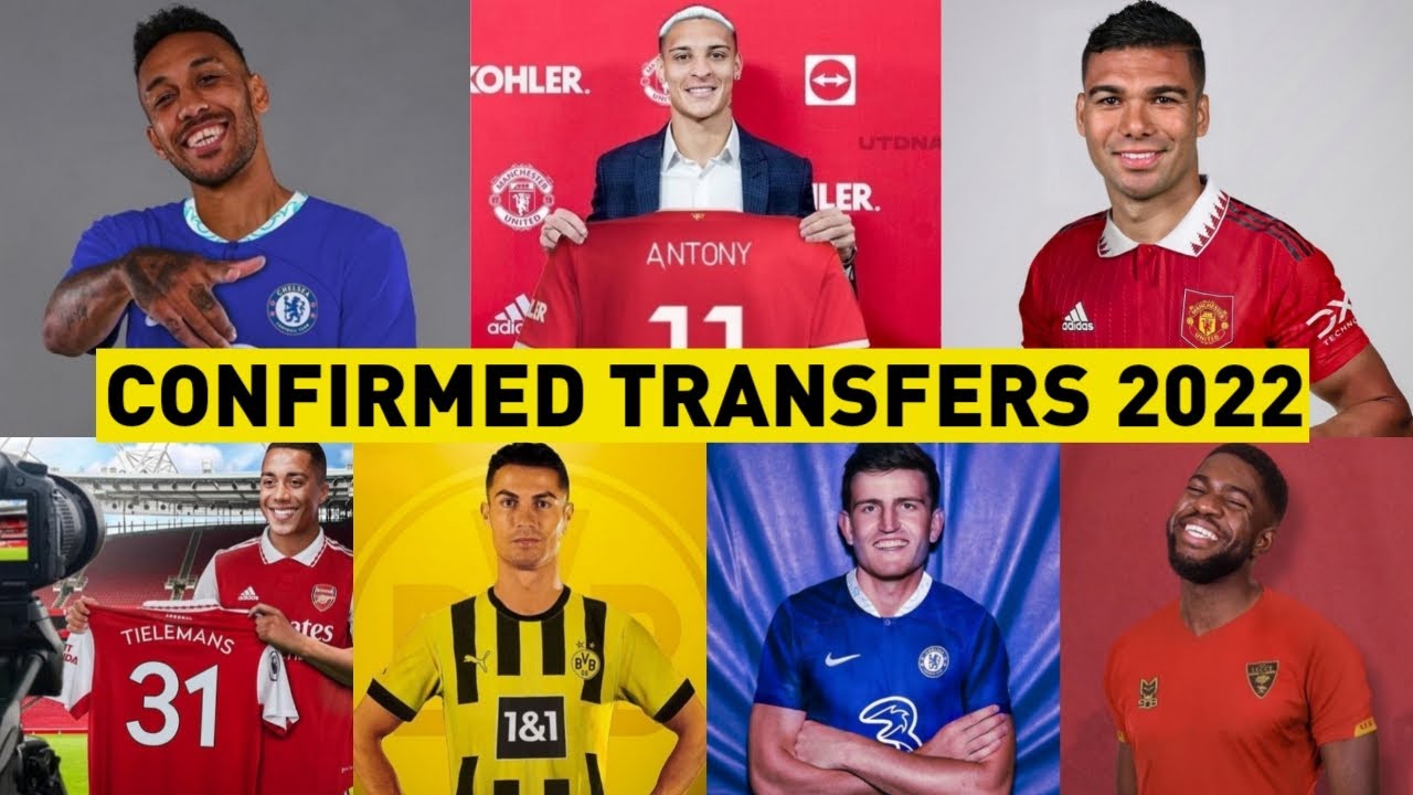 ALL LATEST CONFIRMED TRANSFER NEWS 2022 SUMMER! FT. CASEMIRO, ANTONY, AUBAMEYANG
