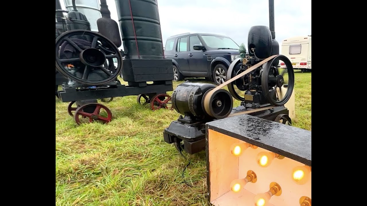 Stationary engines in action PETTER FEST 2024 crank up