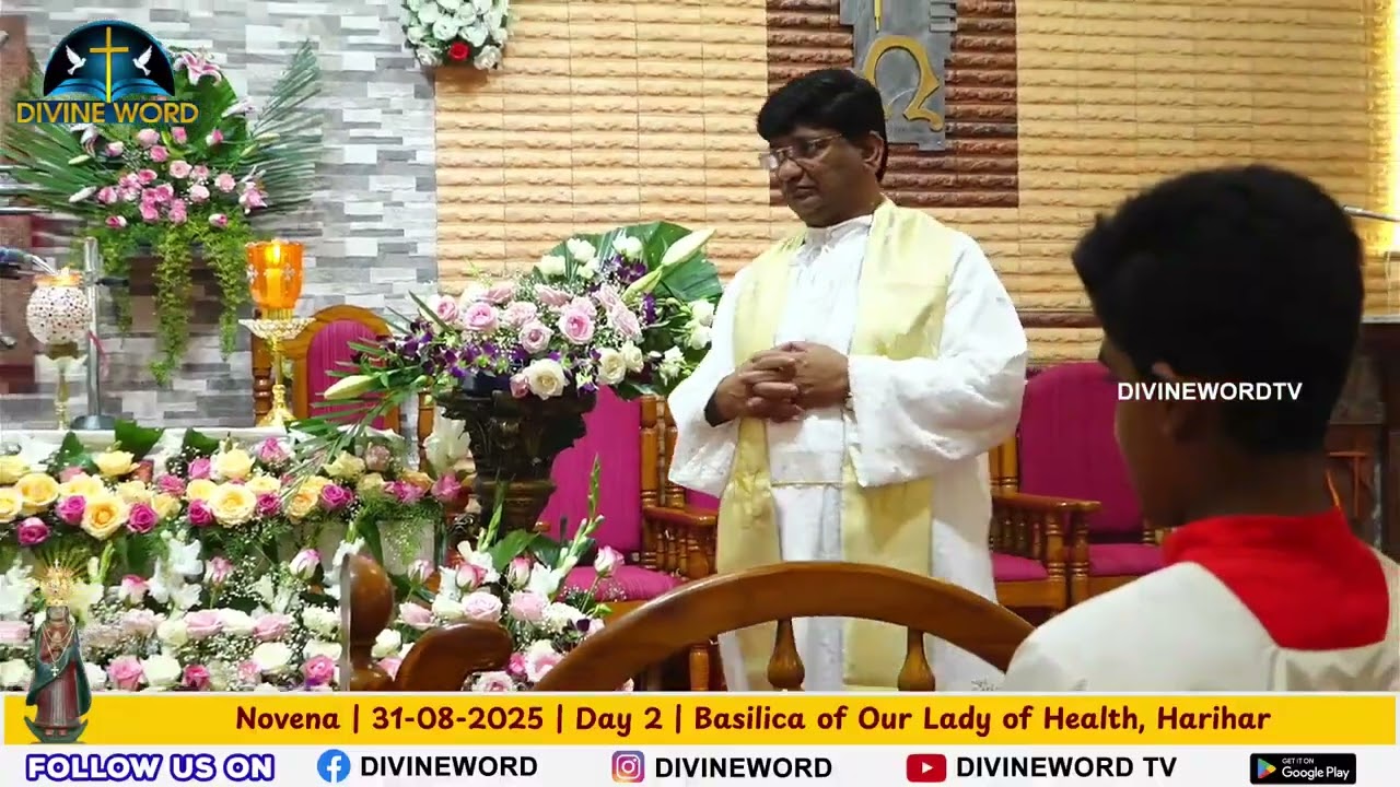 Novena _ 31-08-2025 _ Day 2 _ Live From Basilica of Our Lady of Health Church, Harihar