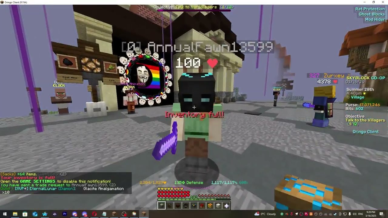 R@TTING 30B with ADlib | BEST jar R@T in community | hypixel skyblock