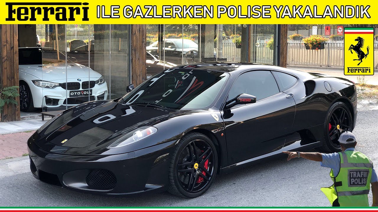 700.000 TL Ferrari İle Gazladık Polis Yakaladı | Ferrari F430 Test