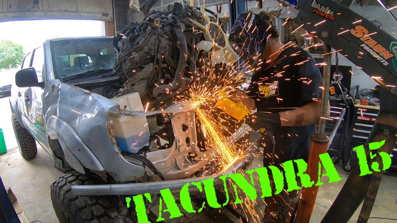 Впихиваем 5,7-литровый V8 из Tundra в Tacoma! — TACUNDRA SWAP, часть 15