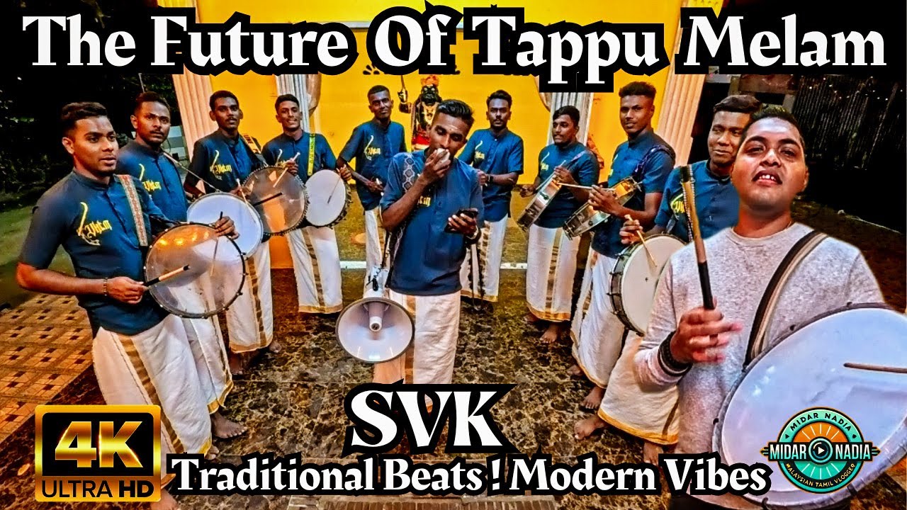 SVK Tappu Melam Rhythm & Spirit | Traditional Beats, Modern Vibes! | Sree Veera Karupar Tappu Melam
