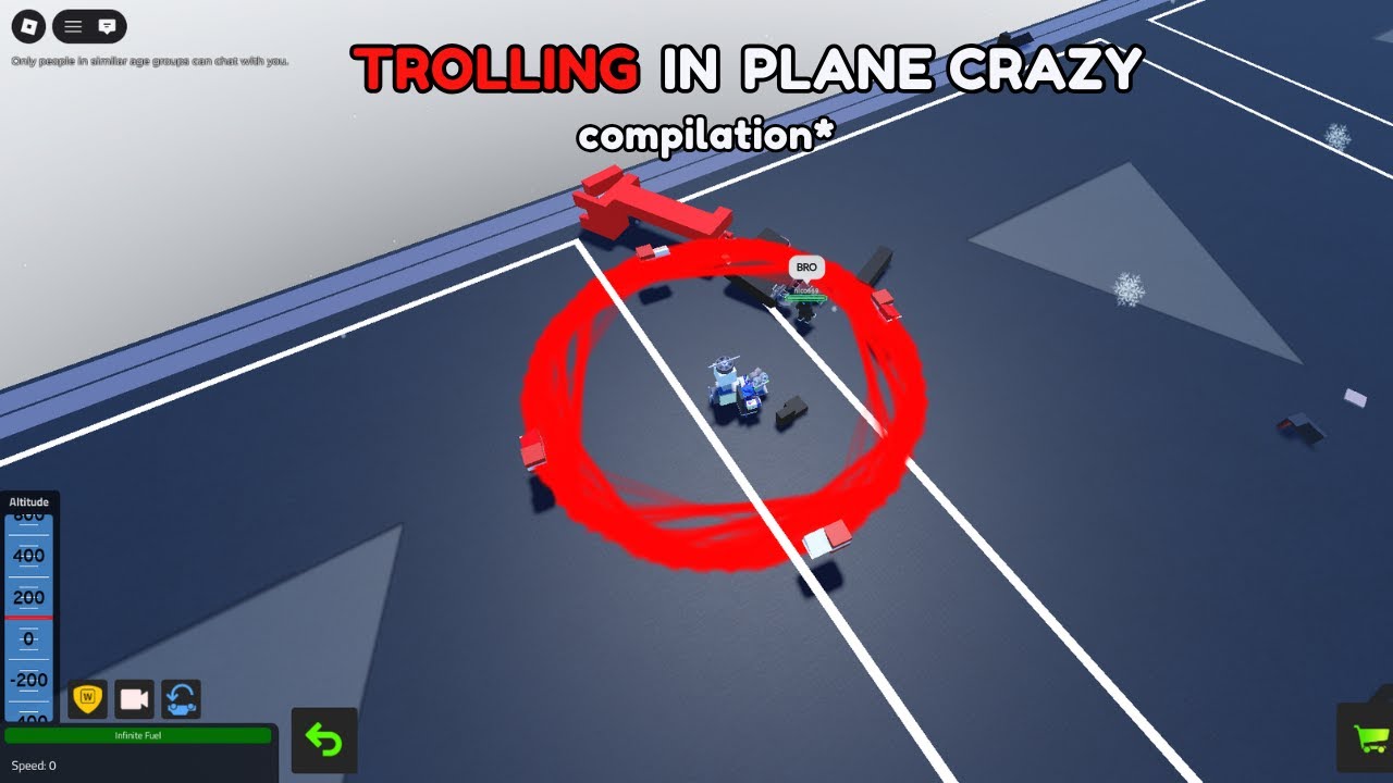 Trolling people in Plane Crazy compilation (orbital shredder)