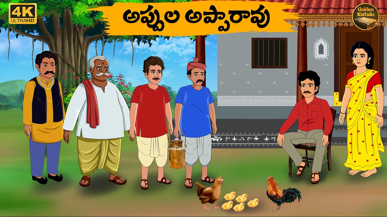 అప్పుల అప్పారావు -Telugu stories - Golden Kathalu 28 - Neethi Kathalu - Telugu Moral Stories