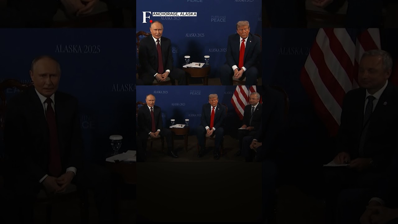 #FirstpostNews | Watch: Trump, Putin Summit Begins In Alaska; Ukraine, Trade On Agenda | N18G