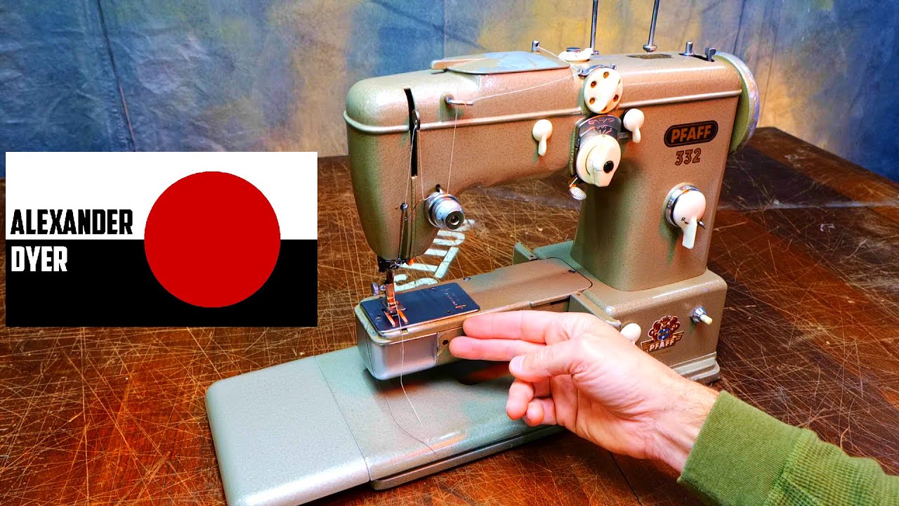 Pfaff 332 Free Arm Automatic Sewing Machine