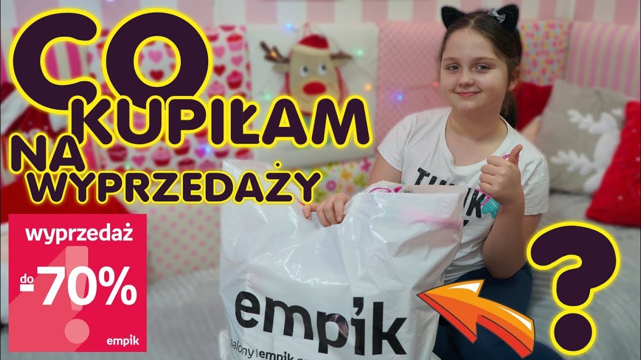 CO KUPIŁAM NA WYPRZEDAŻY W EMPIKU? 🛍️