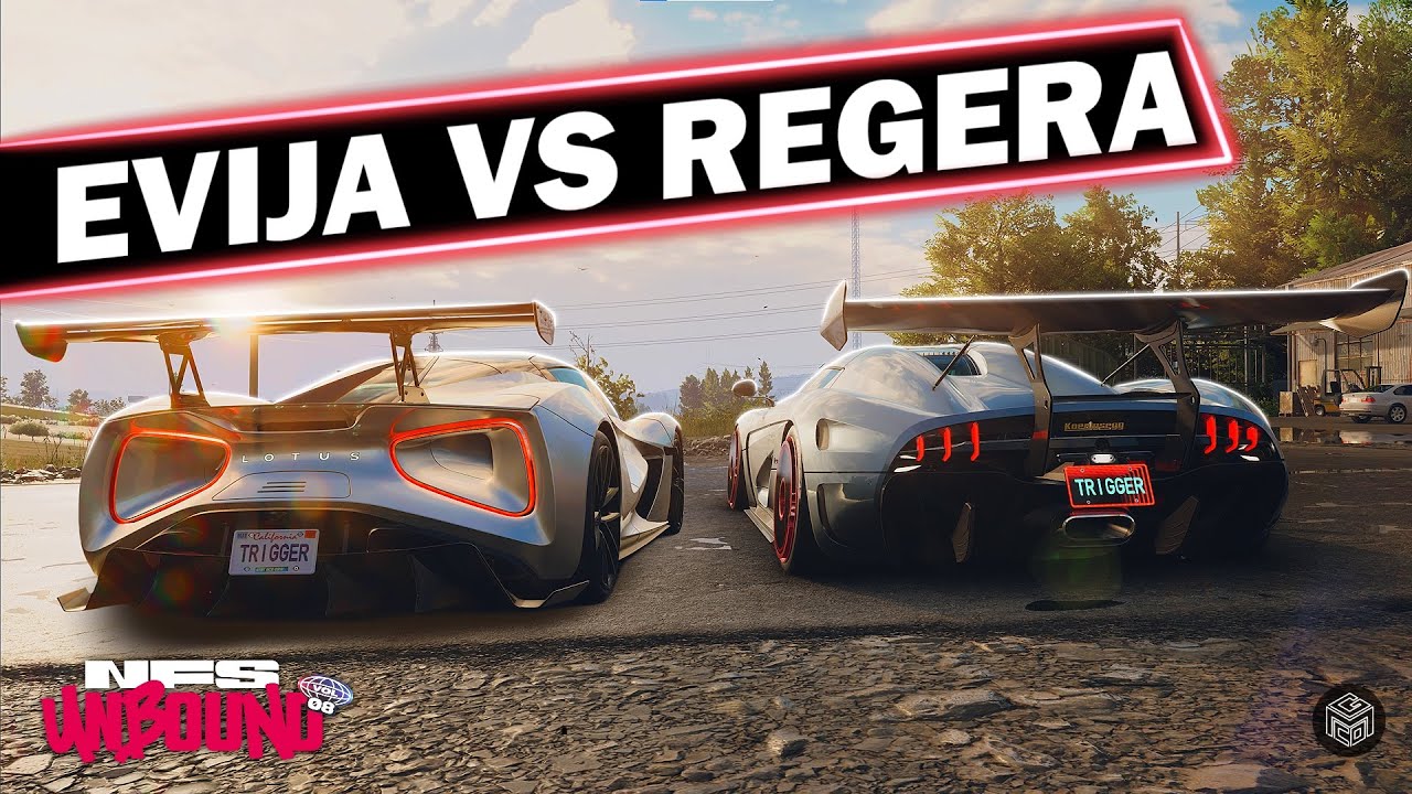 САМАЯ БЫСТРАЯ МАШИНА в NFS Unbound! ЭВИДЖА ПРОТИВ РЕГЕРЫ... ОДИН НА ОДИН