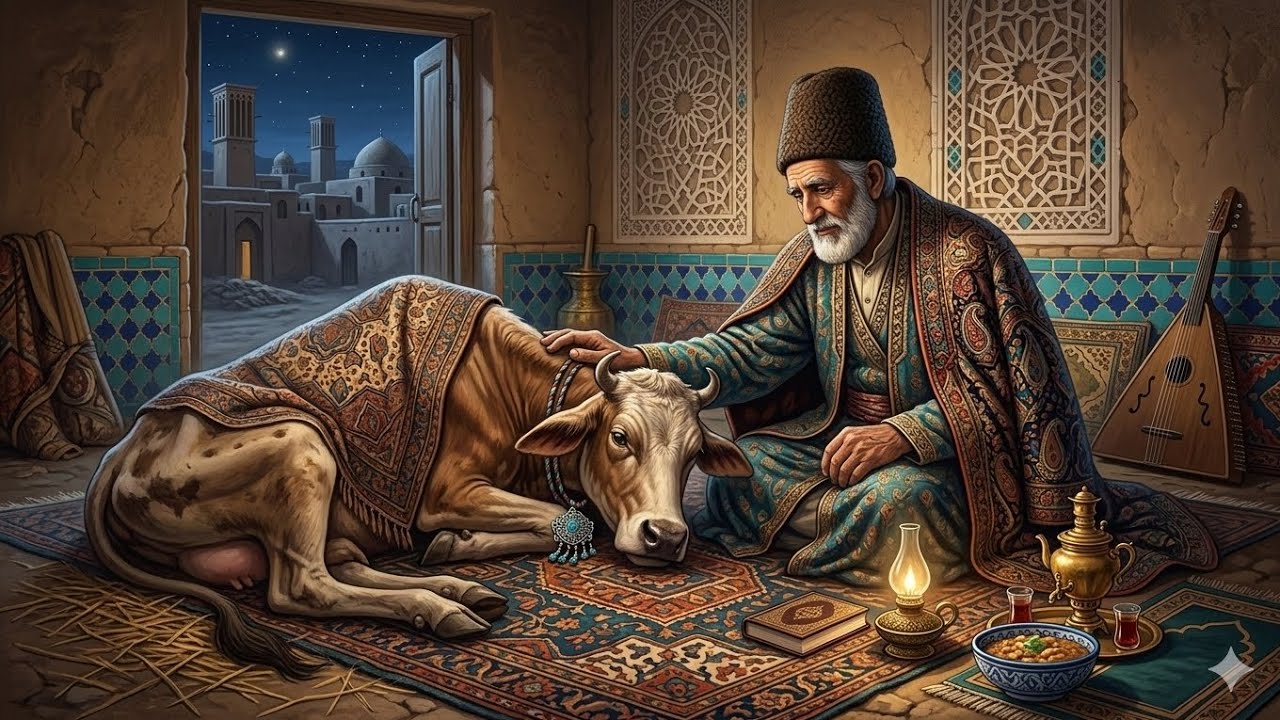 داستان پیرمردی که با صبر و حوصله گاو بیمارش را تحمل کرد و پایان آن باورکردنی نیست.