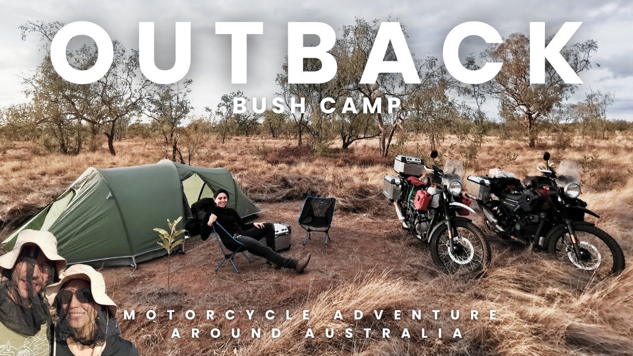 BLOODY FLIES! Devils Marbles, Tennant Creek and an Outback Bush Camp | #59 | Australia by Motorbike