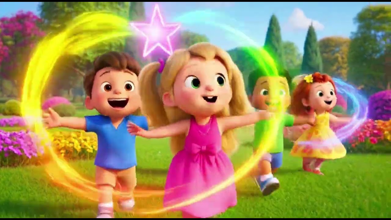 Learn Colors with a Fun Nursery Rhyme 🌈 | Red, Blue, Yellow & Green | Kids Song