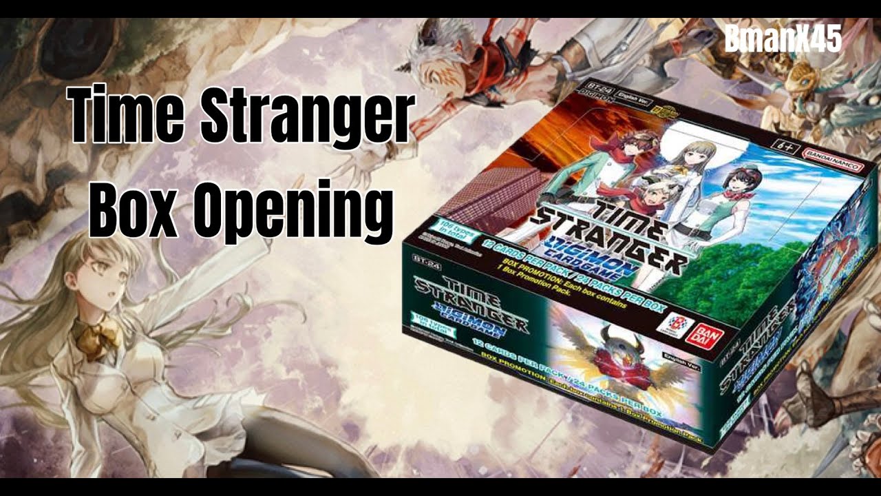 Digimon TCG: Time Stranger BT24 - Double Box Opening #4