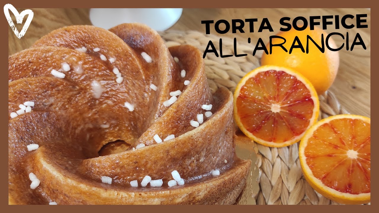 Torta all'arancia glassata 🍊 sofficissima e umida #torta #italiancooking #recipes