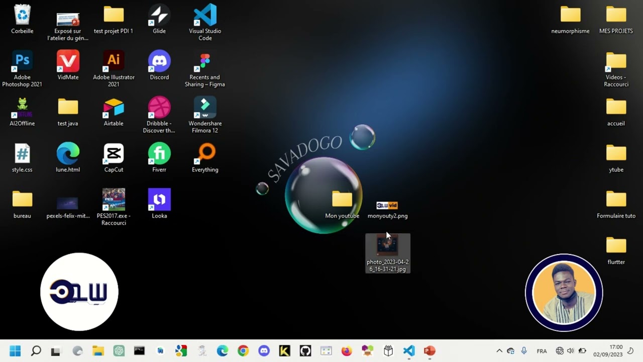 Reprise de l'interface YouTube avec HTML CSS JS