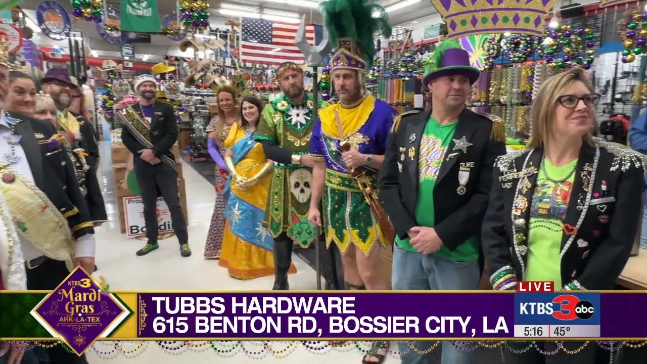 Tubbs Hardware Mardi Gras