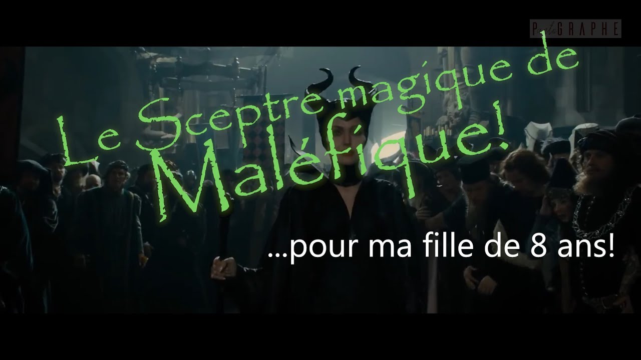 Je fabrique le Sceptre de Maléfique... pour ma fille de 8 ans.