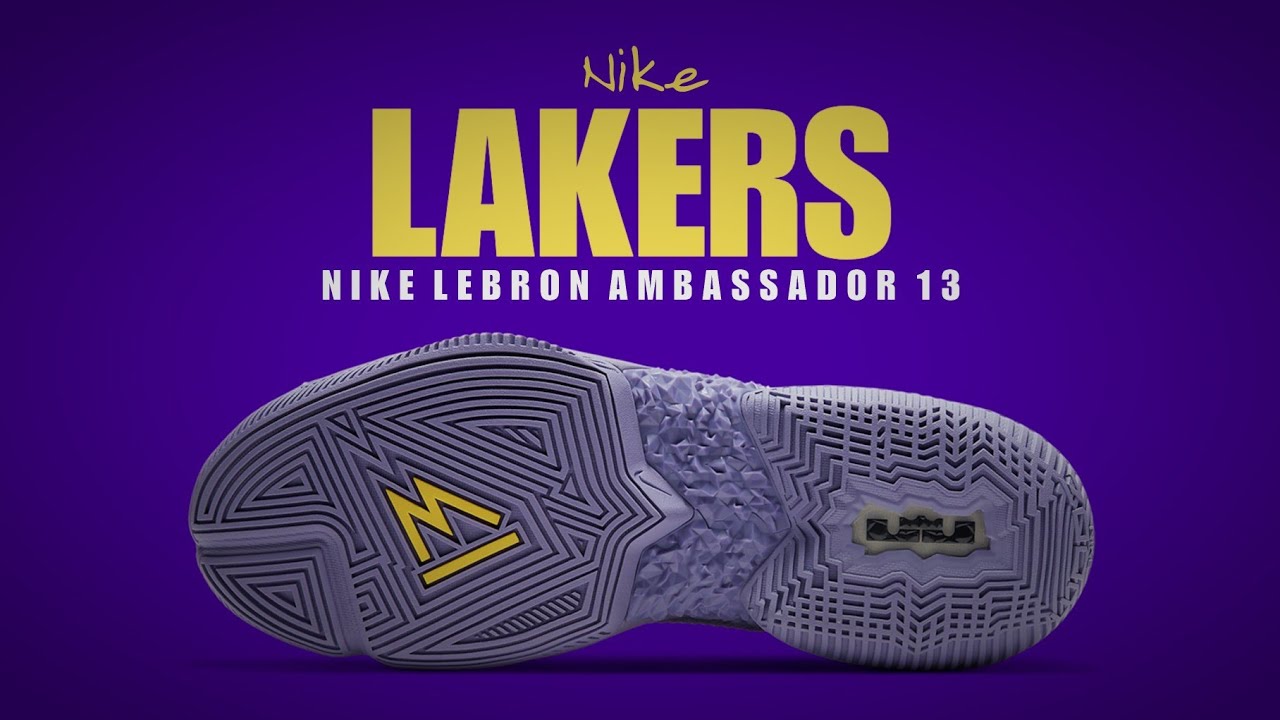 LAKERS 2020 NIKE Lebron Ambassador 13 DETAILED LOOK + RELEASE DATE