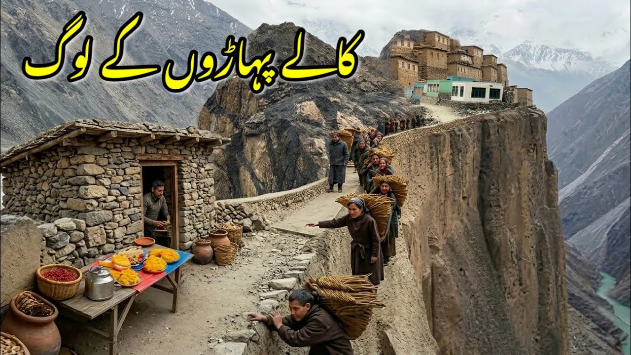 Hidden Mountain Village Among Giant Rocks | Life on the Peak