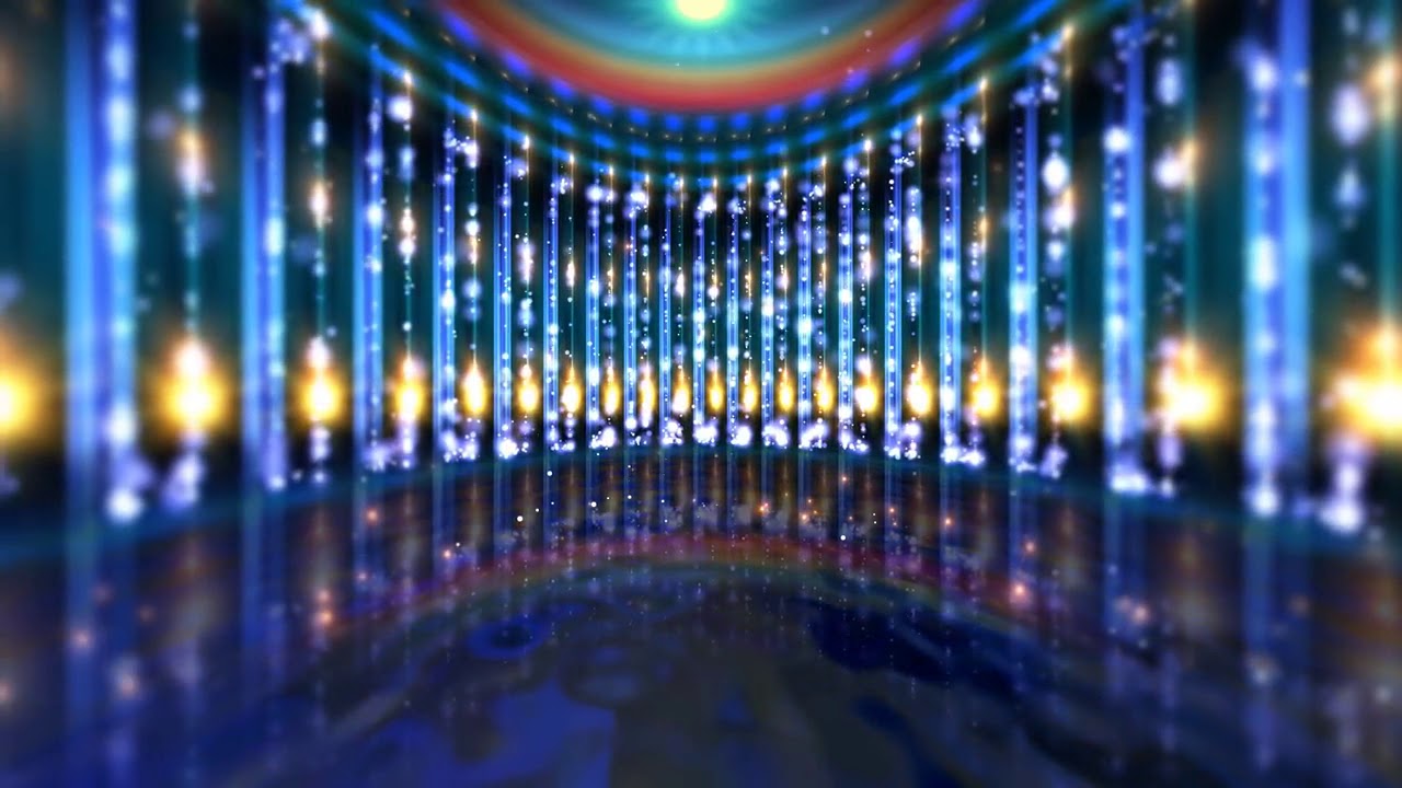 4K Light Pillars Arena   Moving Background #AAVFX Relaxing Live Wallpaper