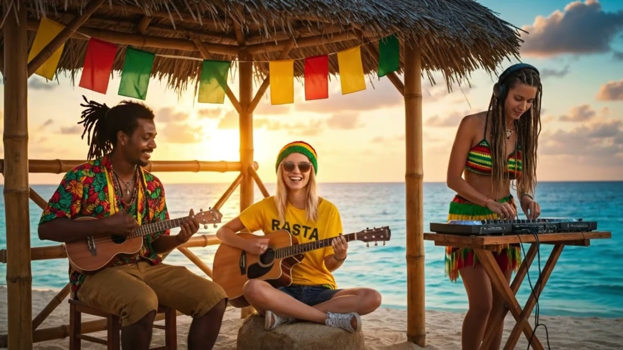 🌴 Tropical Reggae Grooves ~ Chill Beats That Lift Your Mood 🎵