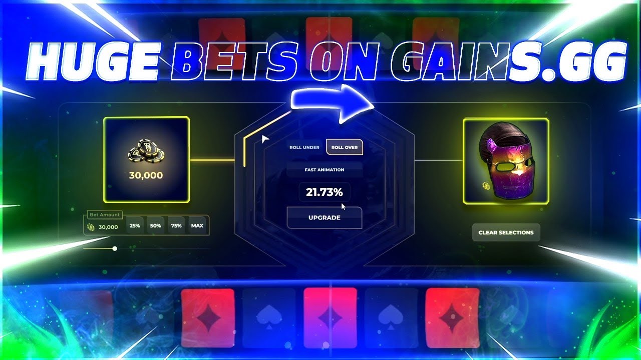 Trying To Hit A 1% Upgrade to Tempered Mask | RUST GAMBLING GAINS.GG