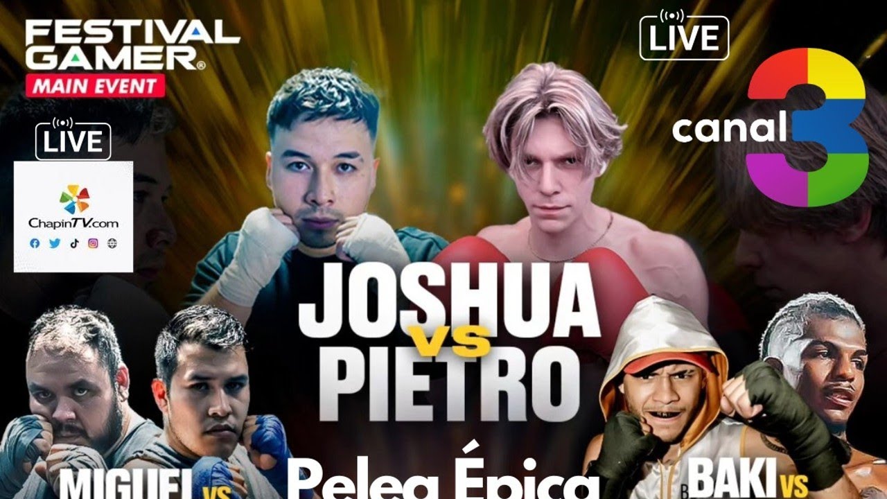🚨 EN VIVO | ¡Pietro y Joshua se enfrentan en la Pelea Épica Edición Gamer!