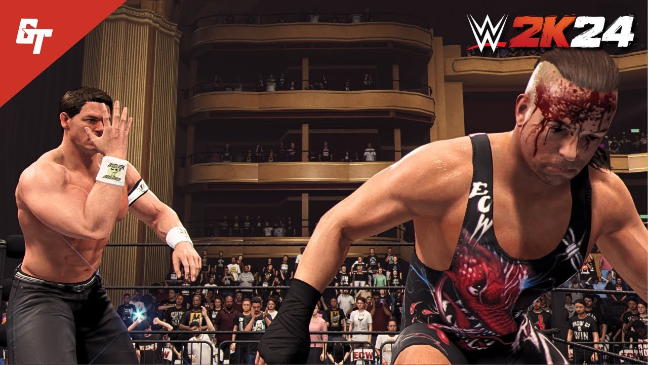 John Cena vs RVD | ECW One Night Stand | WWE 2K24 Extreme Rules