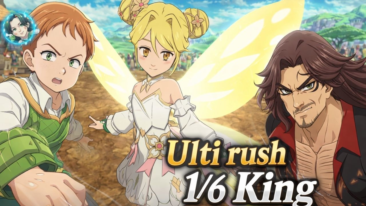 1/6 King Ulti Rush PVP [ 7DS Grand Cross ]