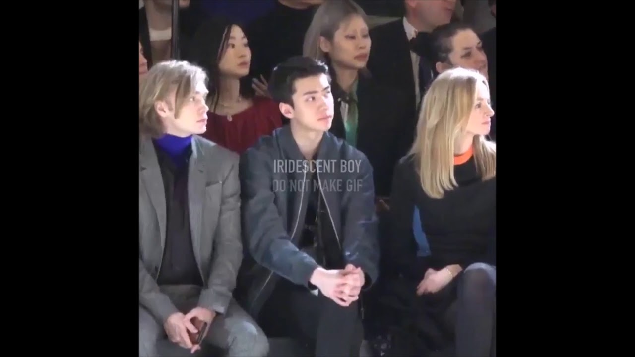 200117 Berluti Winter 2020 Show at The Opéra Garnier⚜️🏛 #세훈 #SEHUN #SehunAtBerlutiPFW