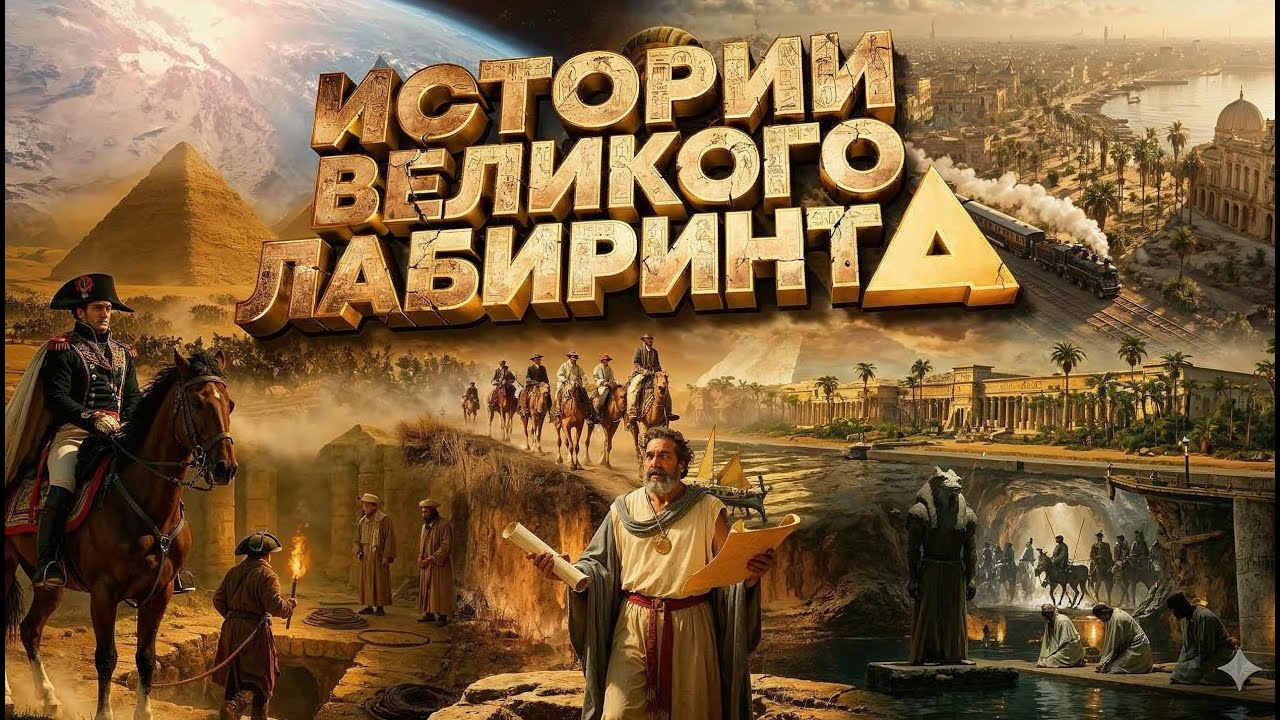 Истории Великого лабиринта: В поисках восьмого чуда света. От сокровищ фараонов до архивов Наполеона