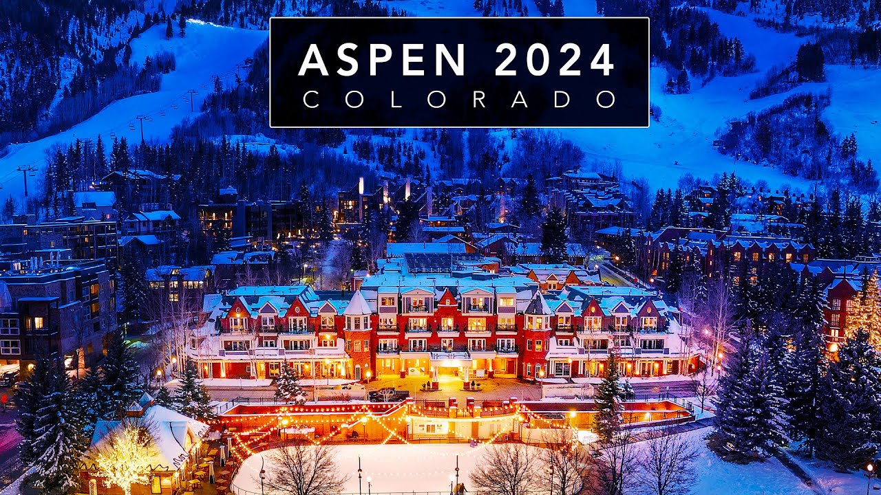 Aspen, Colorado 4K – A cinematic tour through the Christmas decorated, world famous ski town
