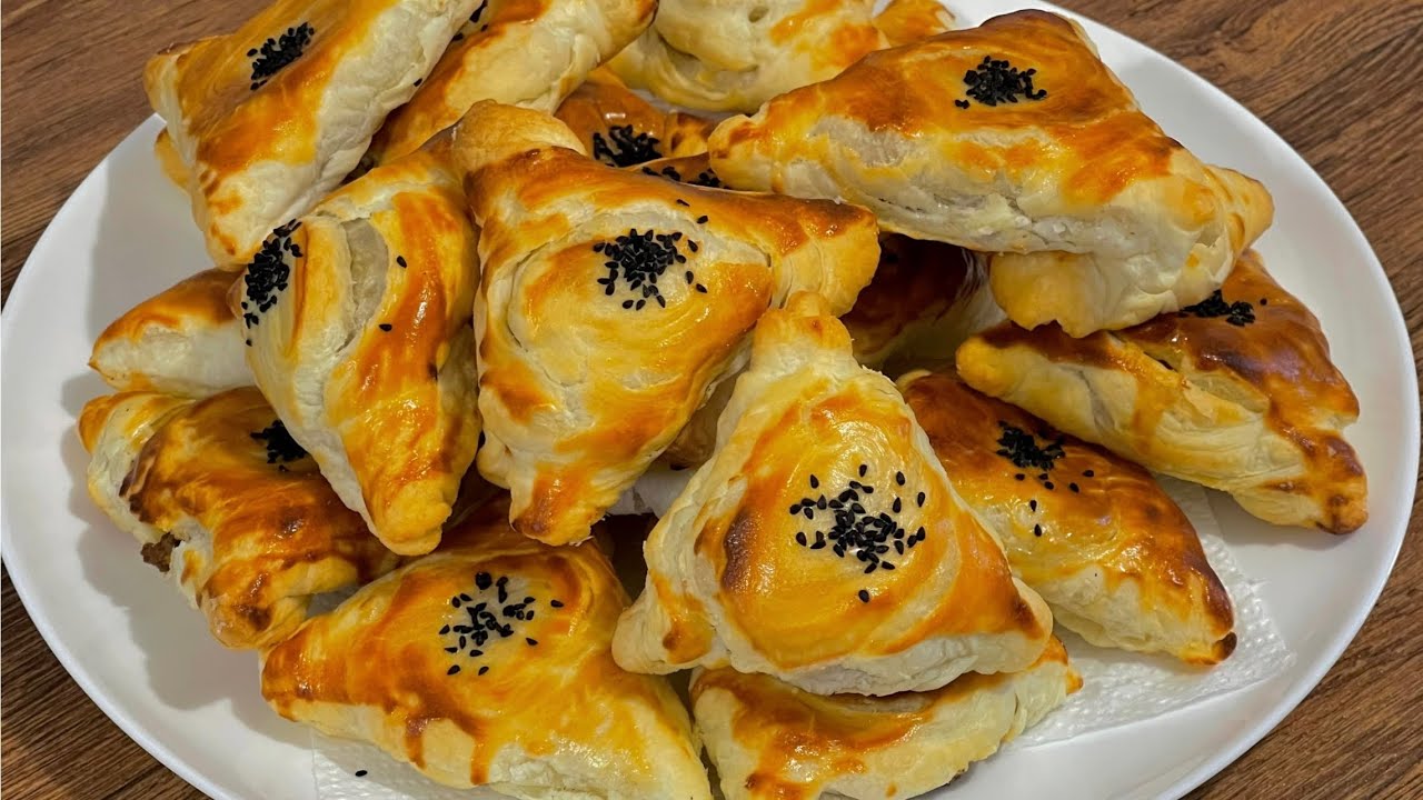 Samosa Recipe #qeema samosa // #سمبوسة #سمبوسه گوشت لذیذ با طعم عالی