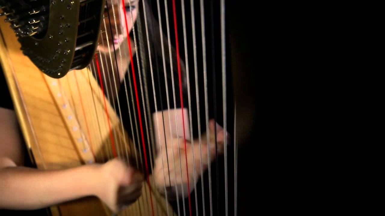 Andy McKee - Into The Ocean - Harp cover by Amy Turk