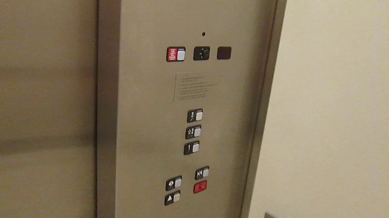 2001 Schindler MT 300A Hydraulic elevator @ Macy*s, Willow Grove Park Mall, Willow Grove PA