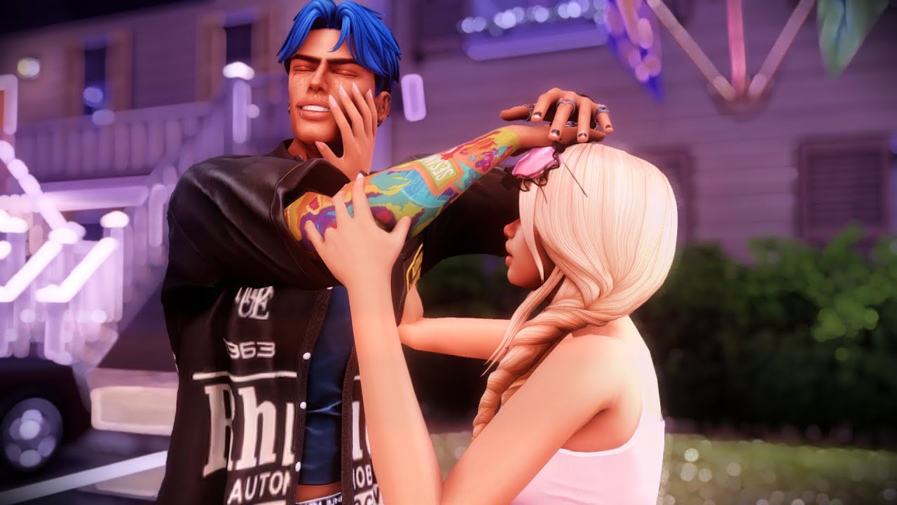 Enemy next dorm 💙🏀 | A Sims 4 Love story | EP.2