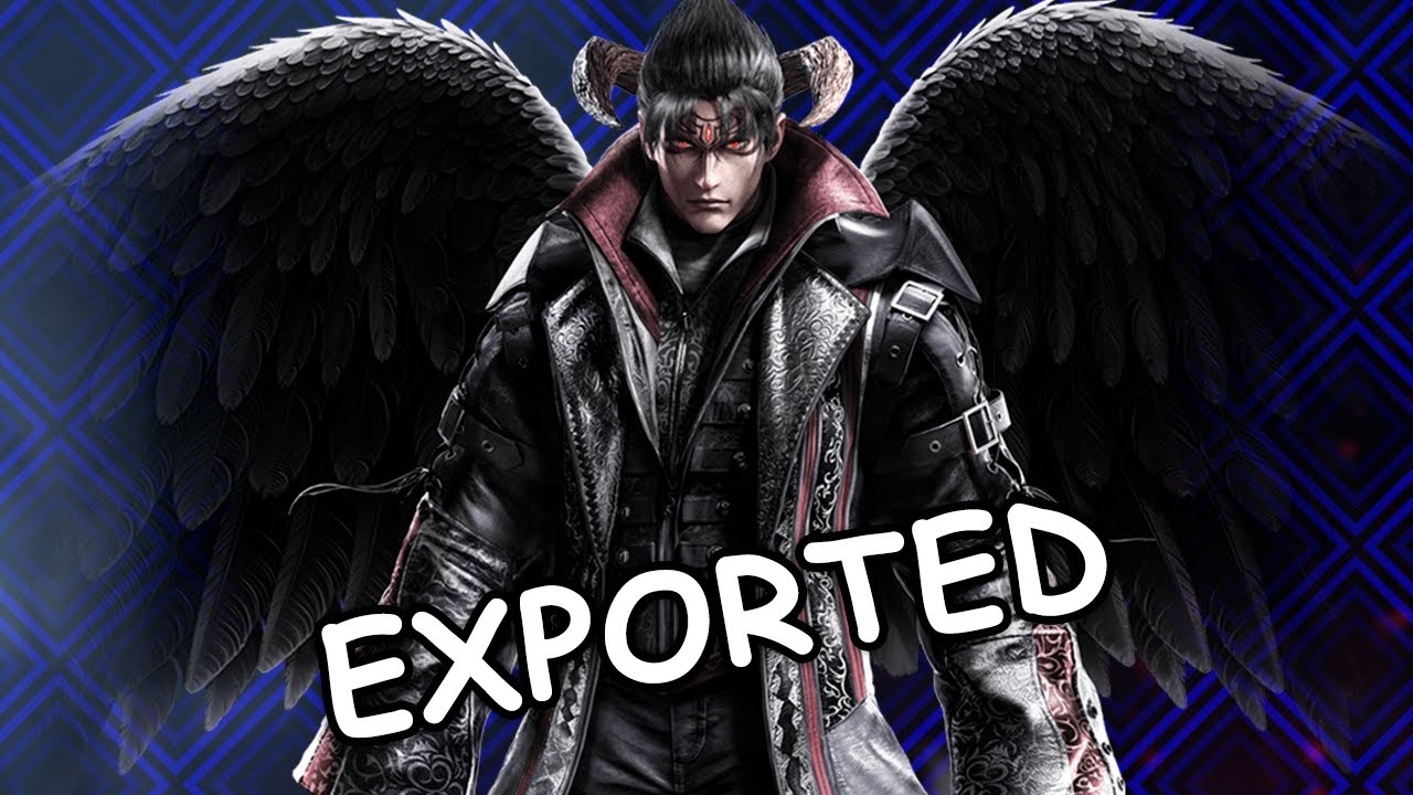 Tekken 8 Devil Jin exported animations into Tk6 (PSP)
