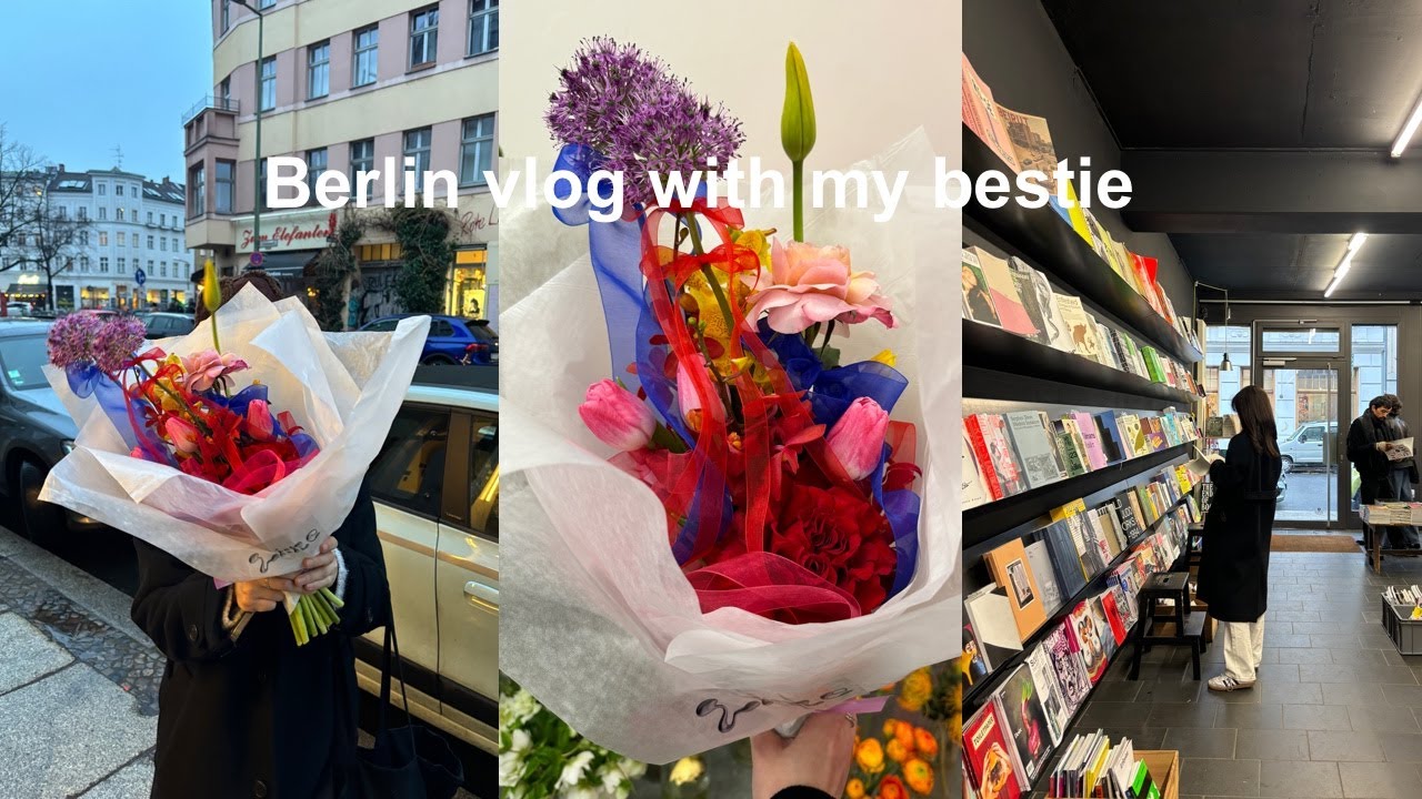 Berlin Vlog | 베를린에 놀러온 5월의 신부👰‍♀️ // Distrikt Coffee, Our Legacy, 체크포인트 찰리, 마르크트할레 노인 등등