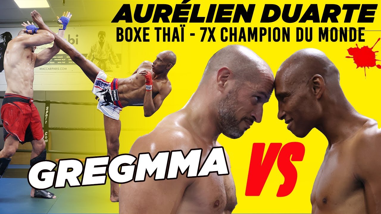 GregMMA combat un de ses modèles, Aurélien Duarte 7X Champion du monde !