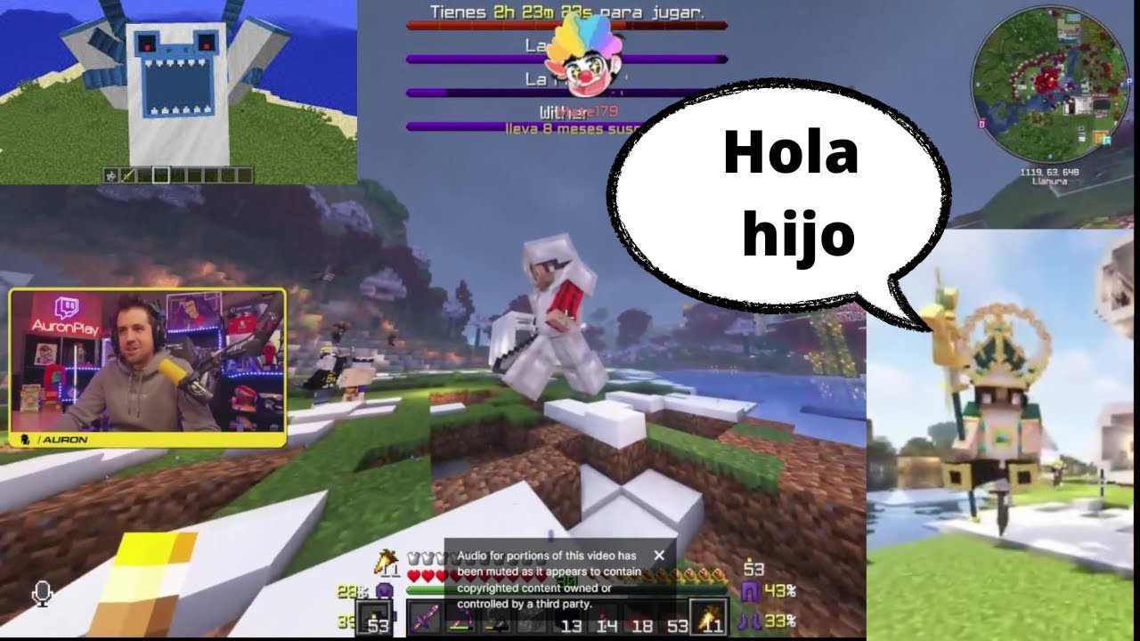 Mientras que Auron y los demás luchan contra todo, Drako se pasea en su bicicleta - Tortillaland 2
