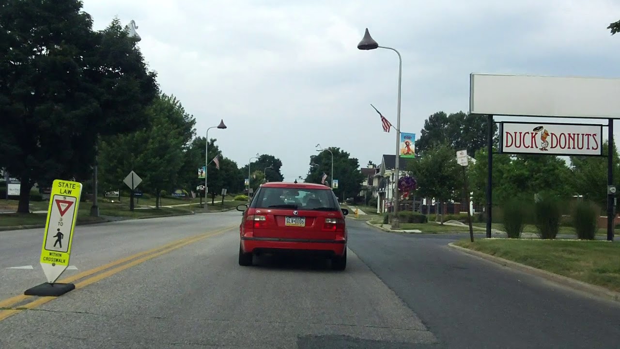 Downtown Hershey, PA Tour southbound