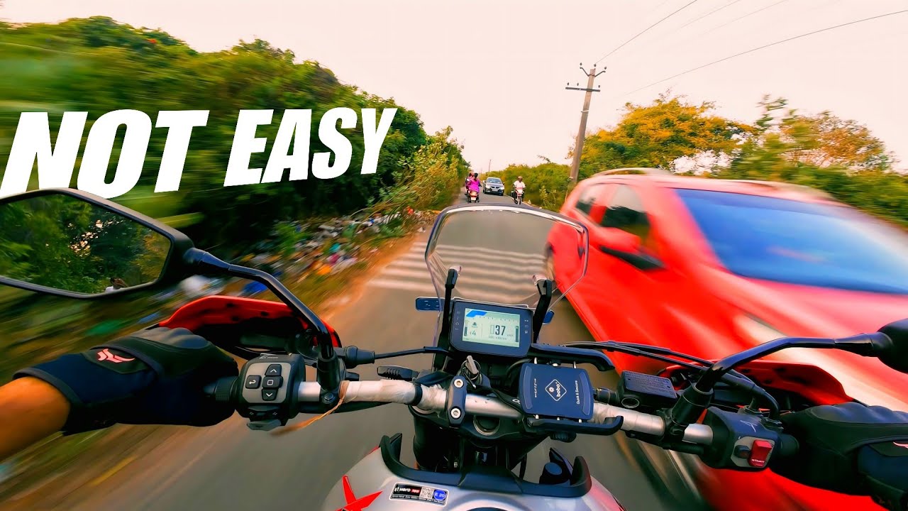 Hero XPulse 210 Through Chaotic Roads | Xpulse210 Exhaust Note