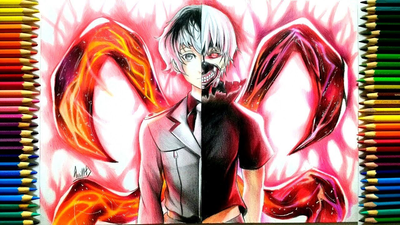 Drawing - Haise | Kaneki (Tokyo Ghoul: Re ) [ 東京喰種 ]