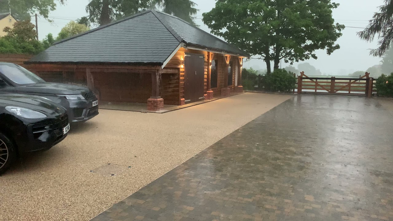 Resin Bound Paving for wet weather