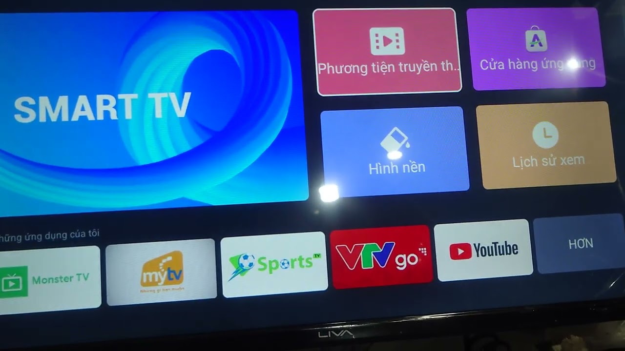 Tivi liva.hướng dẫn tải ứng dụng xem truyền hình và youtube cho tivi androi 14