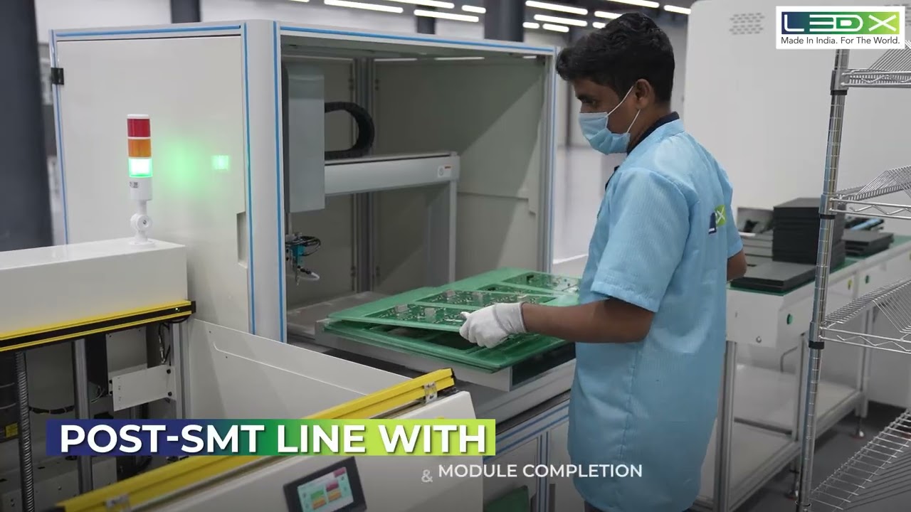 LEDX - India's First State-of-the art Active LED Manufacturing Facility.