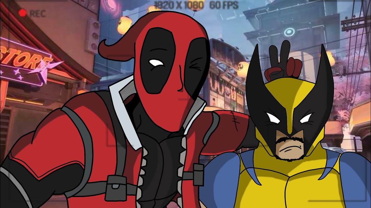 Deadpool kills Marvel Rivals! ft. The Wolverine 