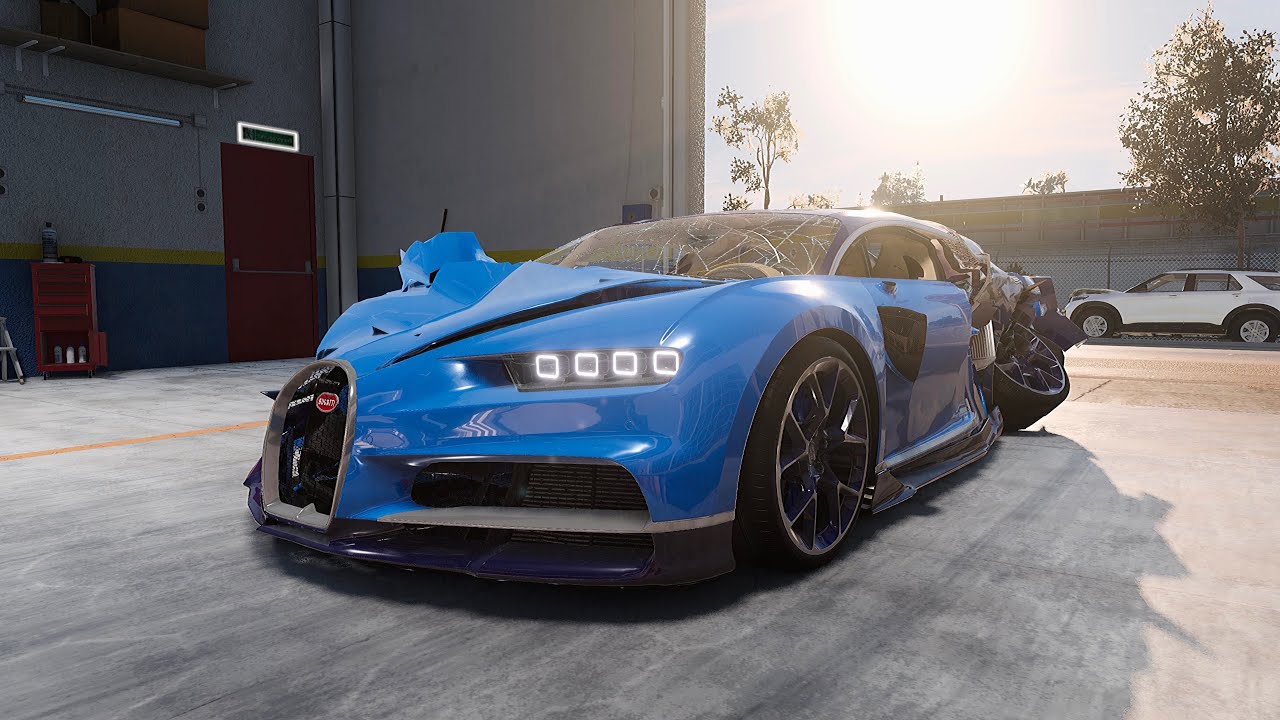 FULL restoration Bugatti Chiron | Restoring and repair Bugatti Chiron | BeamNG.drive